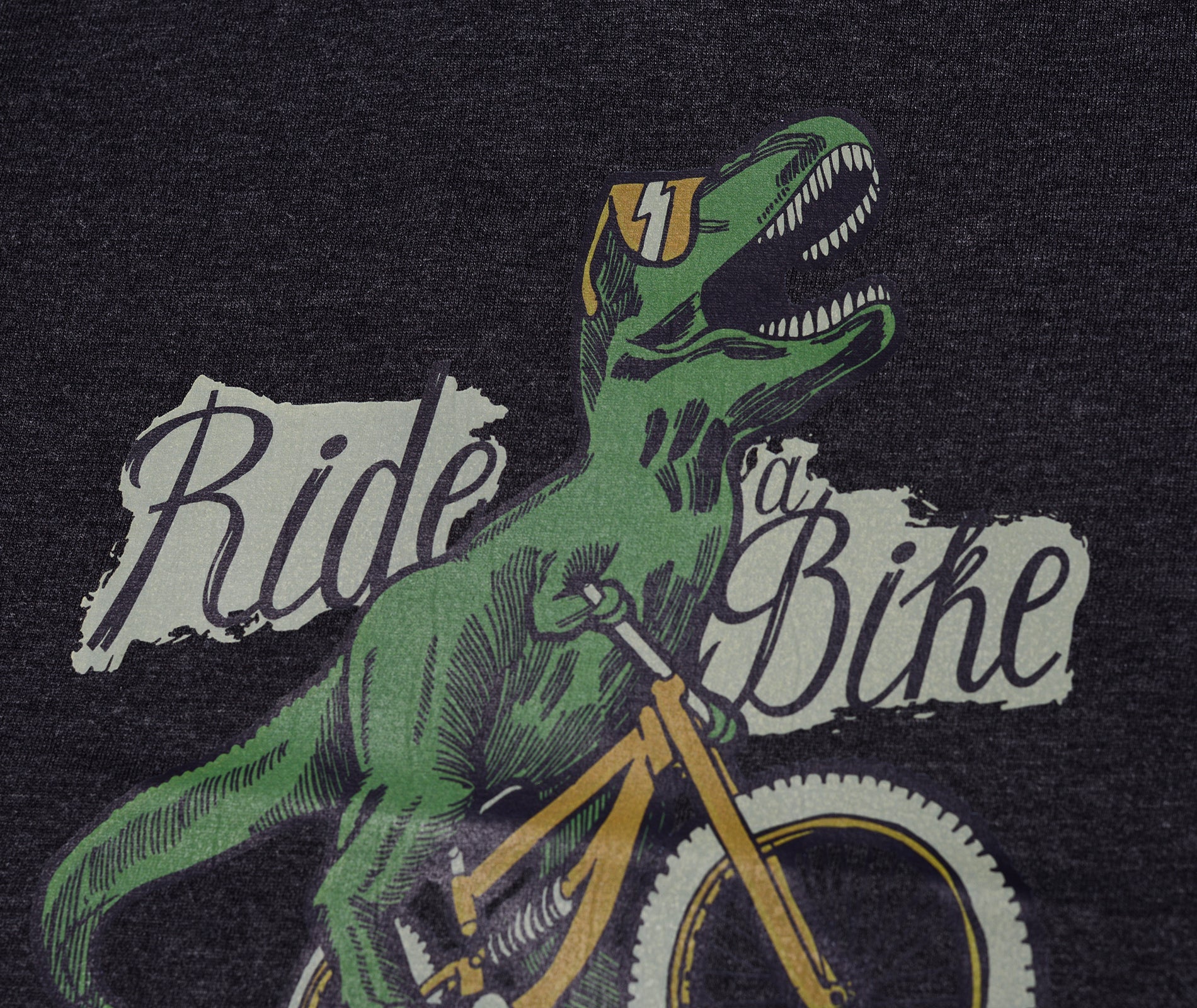 Dino Bike Kids T-Shirt