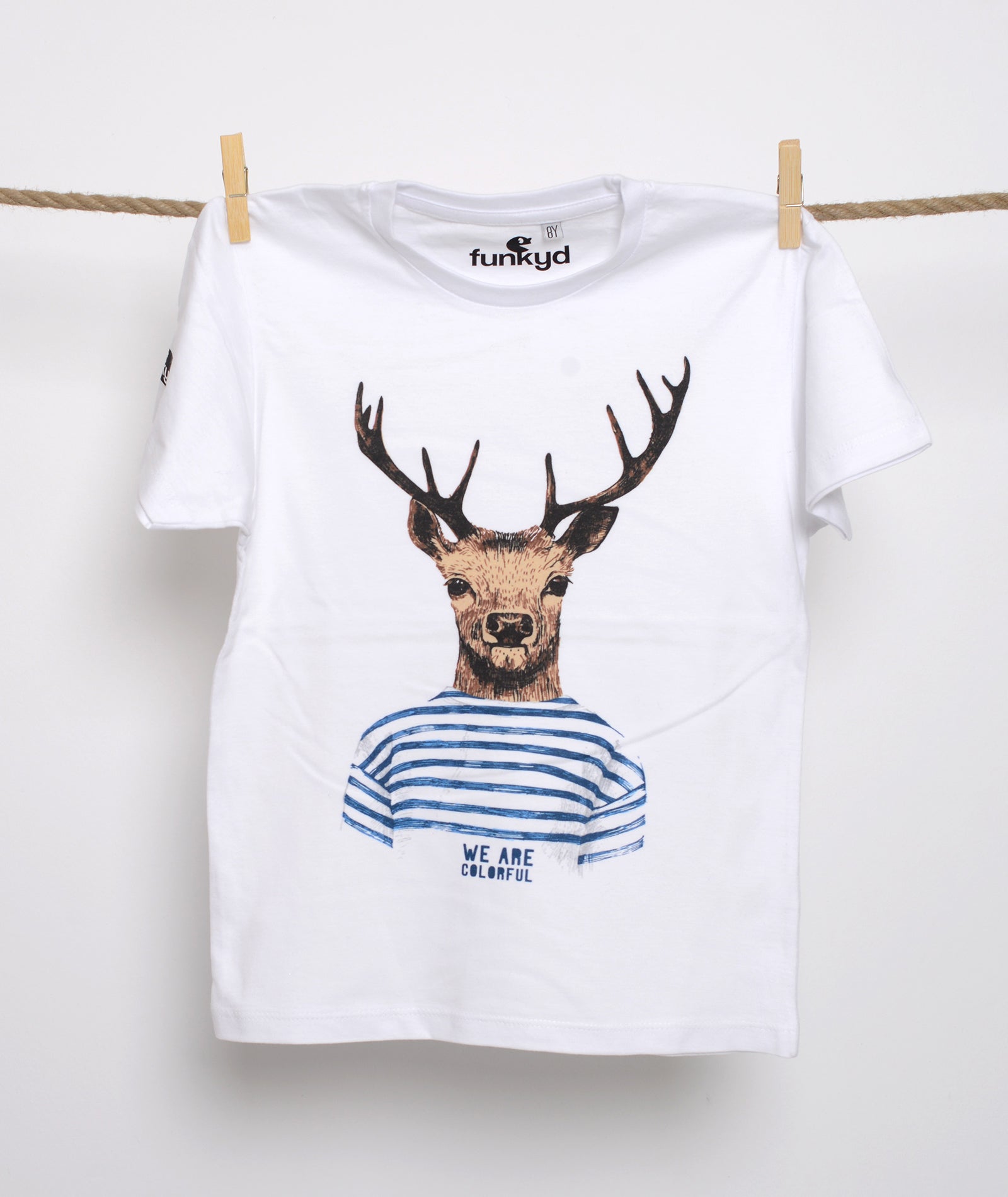 Colorful Deer Kids T-Shirt