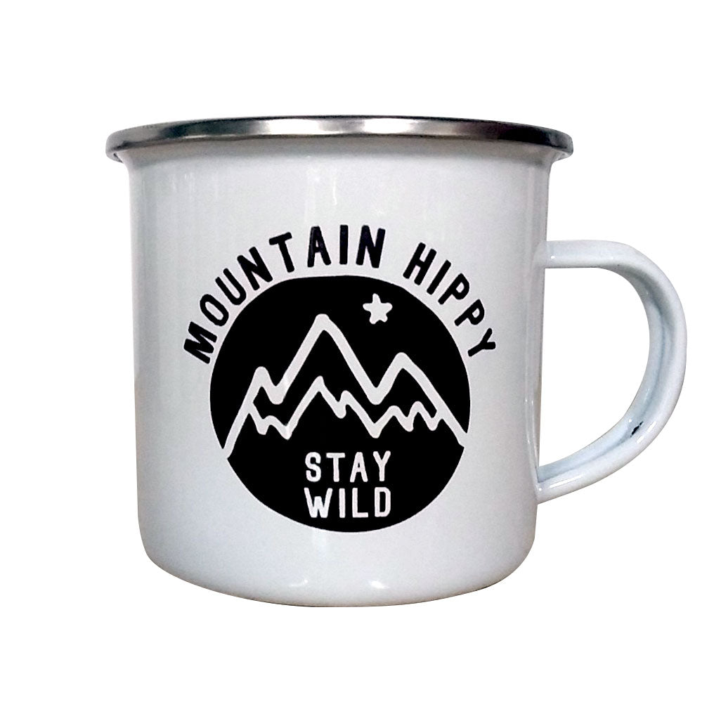 Stay Wild Enamel Mug